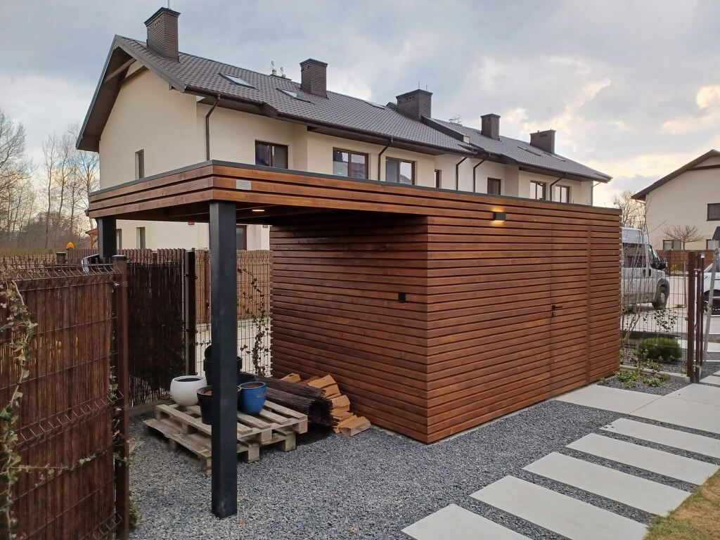 Gartenlaube mit Glasdach bestellen