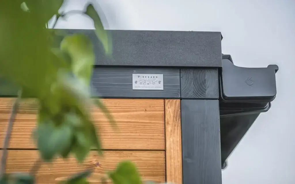 Geräteschuppen aus Holz